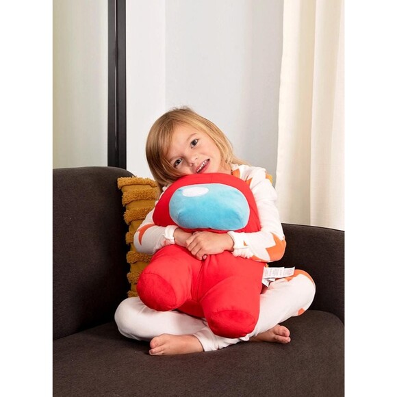 Among Us Red Crewmate Plush Pillow Buddy|New With Tags| Official Licensed - Picture 9 of 12